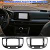 Dashboard Stereo Mounting Kit 9-Inch Car Radio Fascia Frame for Kia Rio 2006, Dash Heat Resistant Navigation Panel Frame, Install Bezel Trim,