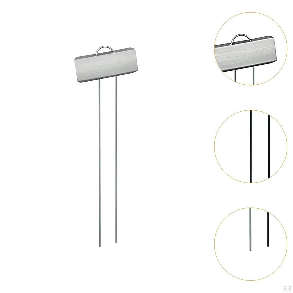 10 stück Garten Etiketten Pflanzen Sämling Stake Anlage Kategorie Tag Stakes für Kraut Blume