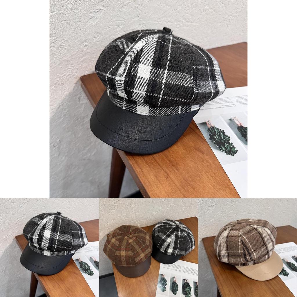 Classic Style Wool Cap For Women With Warmth And Sunshade For Fall And Winter