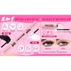 DIY Segmentierte Cluster-Wimpern D-Schwung Gemischtes Pack 300 Cluster Große Kapazität Natürliche Dichte Wimpern