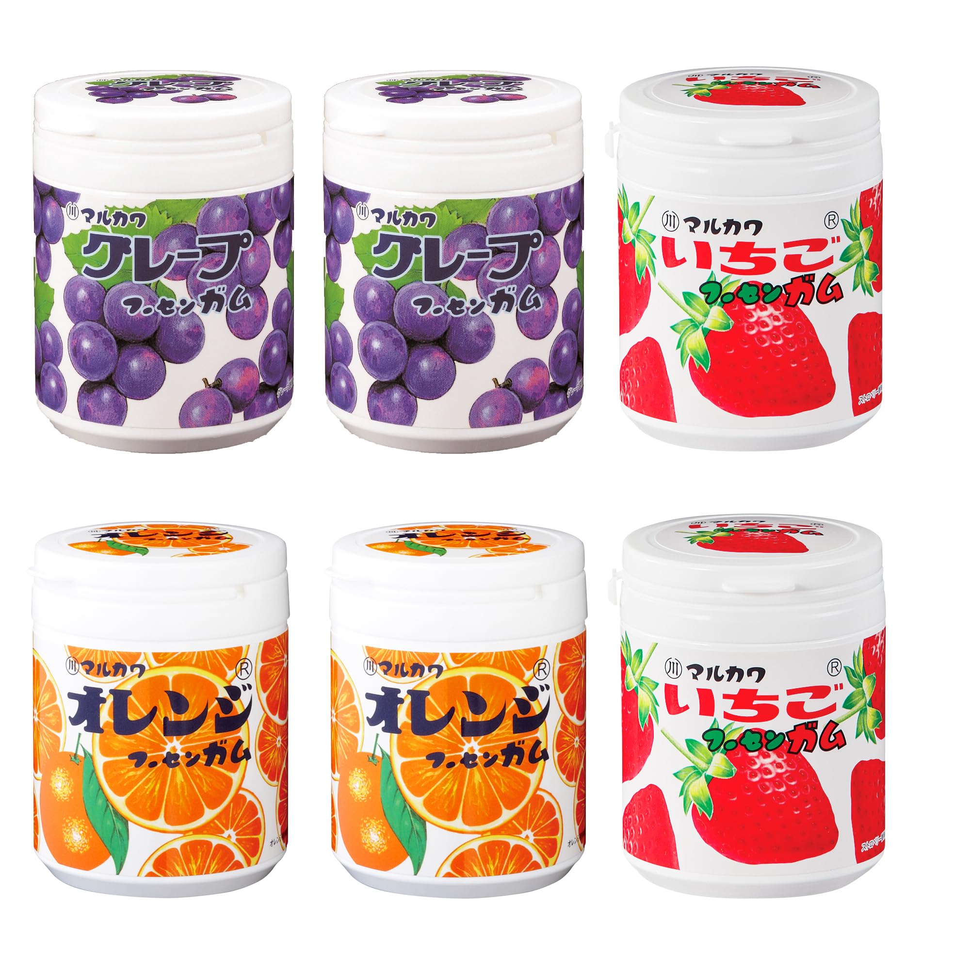 

Marukawa Marble Gum 3 Assorted Total of 6 Bottles, Types,