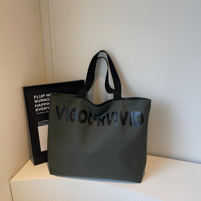 Letter Large Capacity Shoulder Bag Women's Tote Bag