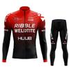 Long Sleeve  Sweat-absorbing Quick-drying Highway Spring and Autumn Men's and Women's Cycling Suit 2026 Autumn Breathable Cycling Suit Set
