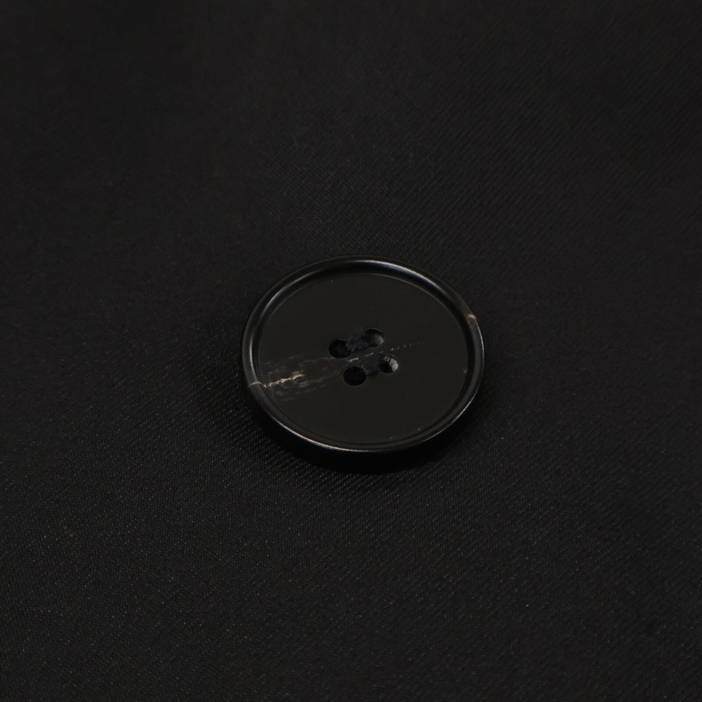 THOMAS MAGPIE 2221202 Black Cotton Back Print Short Sleeve Trench Coat coat 38 blackUsed