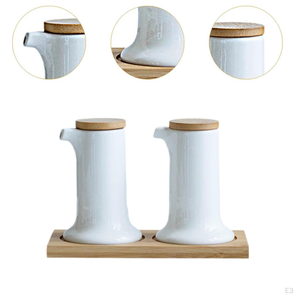 Ceramic Seasoning Bottle Japanese Soy Sauce Dispenser Kitchen Supplies Oil and