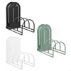 KX4B Stainless Steel Pot Lid Cutting Board Holder Metal Freestanding Stand