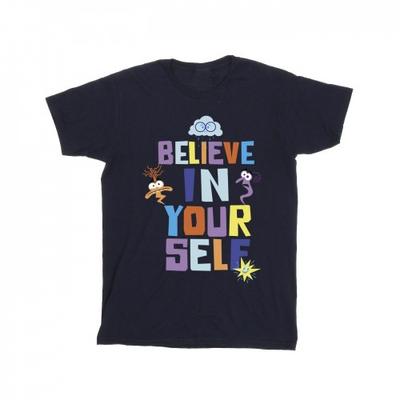 Inside Out 2 Mens Believe In Yourself Cotton T-Shirt