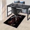 Scream, Ghostface, Horror Office Carpet Soft Polyester Entrance Carpet Washable Non Slip Machine Was