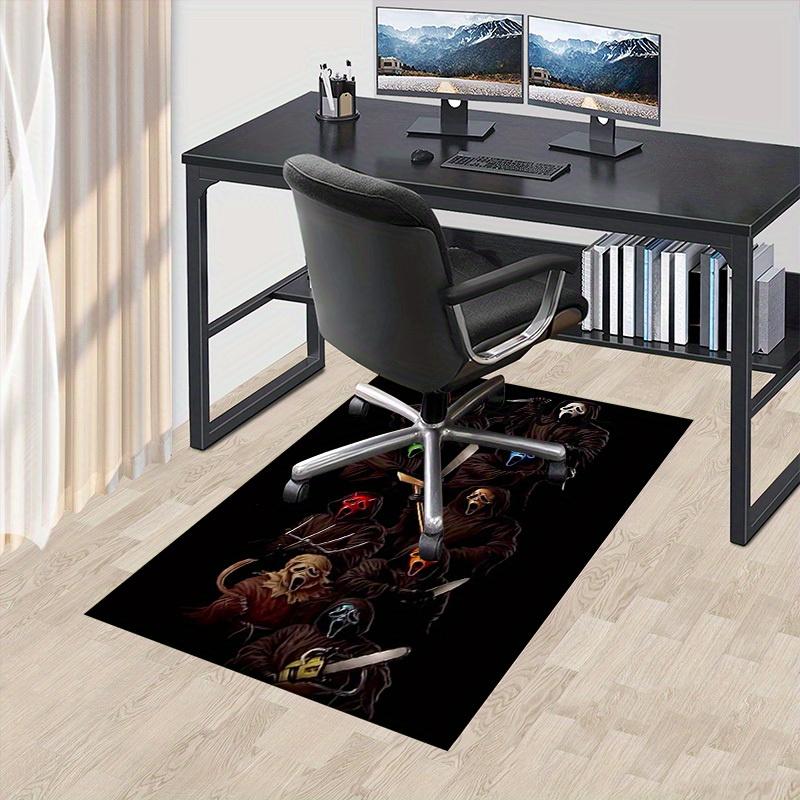 Scream, Ghostface, Horror Office Carpet Soft Polyester Entrance Carpet Washable Non Slip Machine Was