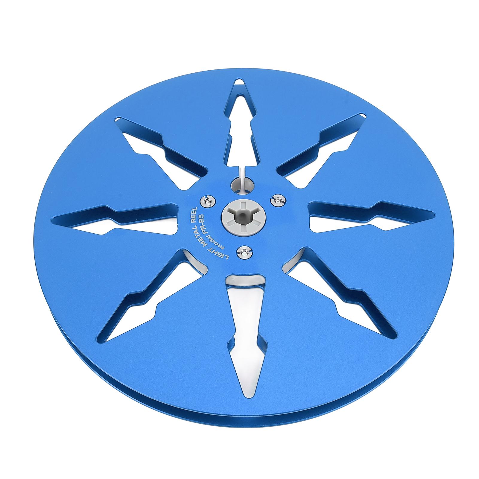 

1Celsius4 7 Inch Empty Tape Reel Aluminum Open Reel Sound Tape Empty Reel with 8 Hole for Studer Reel to Reel Tape Players