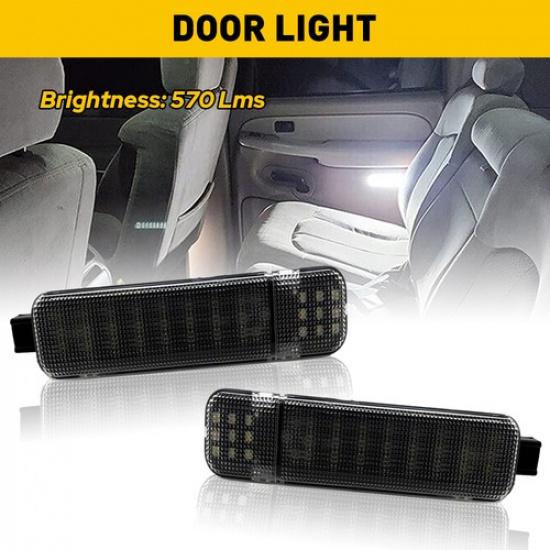 

2x LED Door Courtesy Light For Chevy Silverado Suburban Tahoe GMC Sierra Yukon A