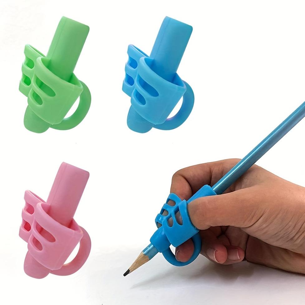 Children Writing Pencil Pan Holder Kids Learning Practise Silicone Pen Aid Grip Posture Correction Device for Students