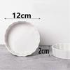 5 Oz Creme Brulee Ramekins, Round Fluted Quiche Dishes Tart Pan, Oven Safe Ramekins suitable for Baking, Souffle, Ramekins 6 Pack