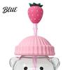 Reusable Boba Tea Cup 600ML Bear Glass Tumbler with Lid & Straw 20oz Borosilicate Drinking for Iced Coffee Tea Milk Gift Women Girls