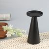 3PCS/SET Stand Nordic Golden Candle Holder Cone-shaped Scented Candles Pillar  Valentine's Day