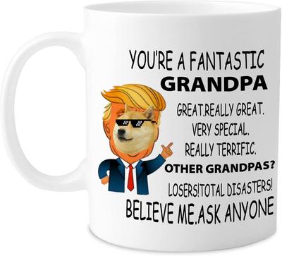 Youre A Fantastic Grandpa Mother'S Day Dad Ceramic Mom Coffee Mark Mug