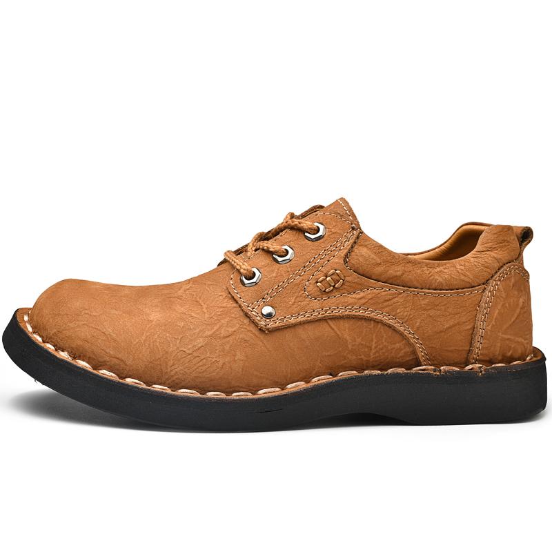 Fashion Men's Casual Shoes Classics Solid Color Business Casual Shoes Comfortable Driving Shoes High Quality Men Formal Dress Footwear