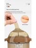Silicone Baby Bottle: Soft, Drop-Proof, Breast Milk Imitation for Newborn Weaning, Standard Mouth