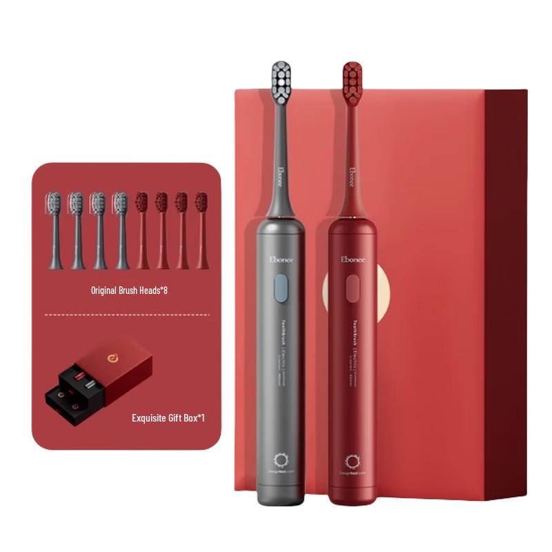 

Ebonee P3 Series Sonic Electric Toothbrush Couple Set