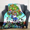 Plants Vs. Zombies Blanket Ultra-Soft Perfect for Sofa Bed Bedding Four Seasons Multipurpose Playful Design Suitable for Gifting Relatives and Friends