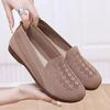 Women's Spring/Summer Breathable Mesh Flyknit Moccasins with Hollow Design
