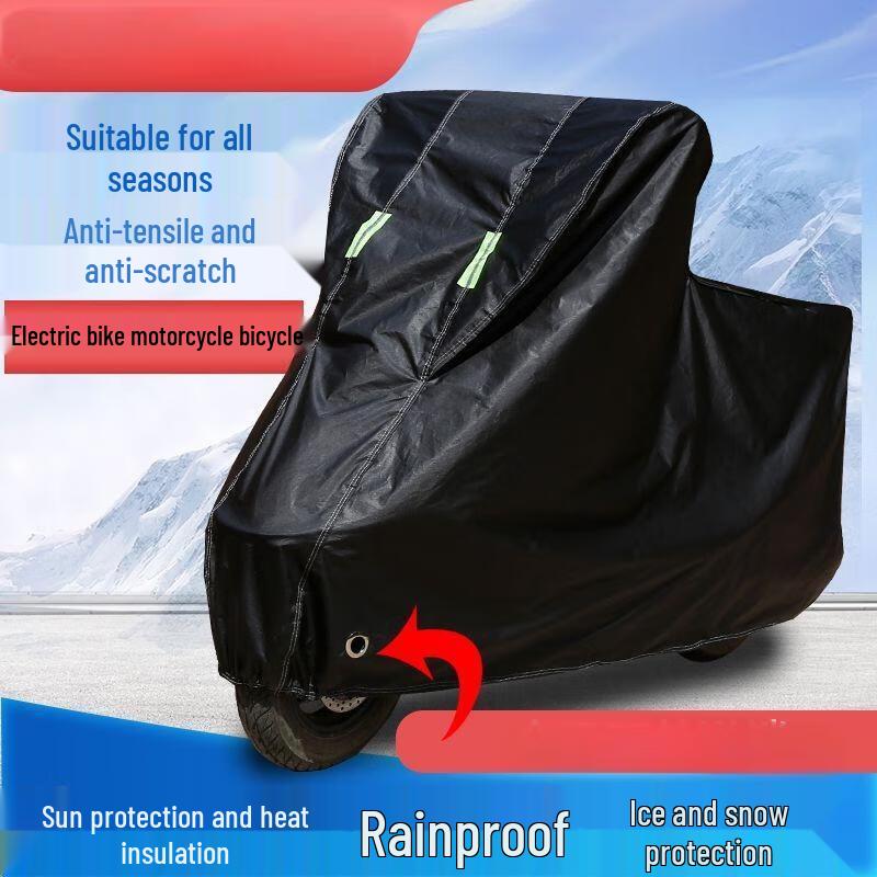 

Durable Motorcycle & E-Bike Rain Cover