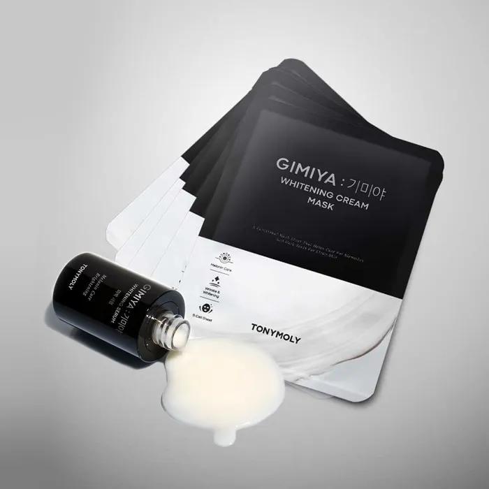 Kimiya Whitening Serum 35ml + Kimiya Whitening Cream Mask (10-pack)