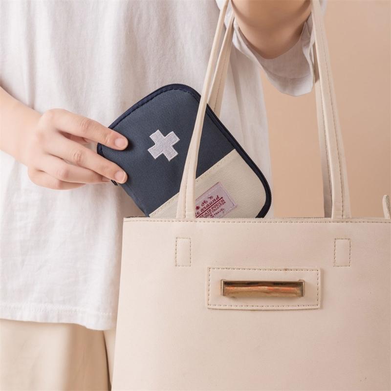 2Pcs Outdoor First Aids Medical Bag Multifunction Emergency Medicine Storage Bag