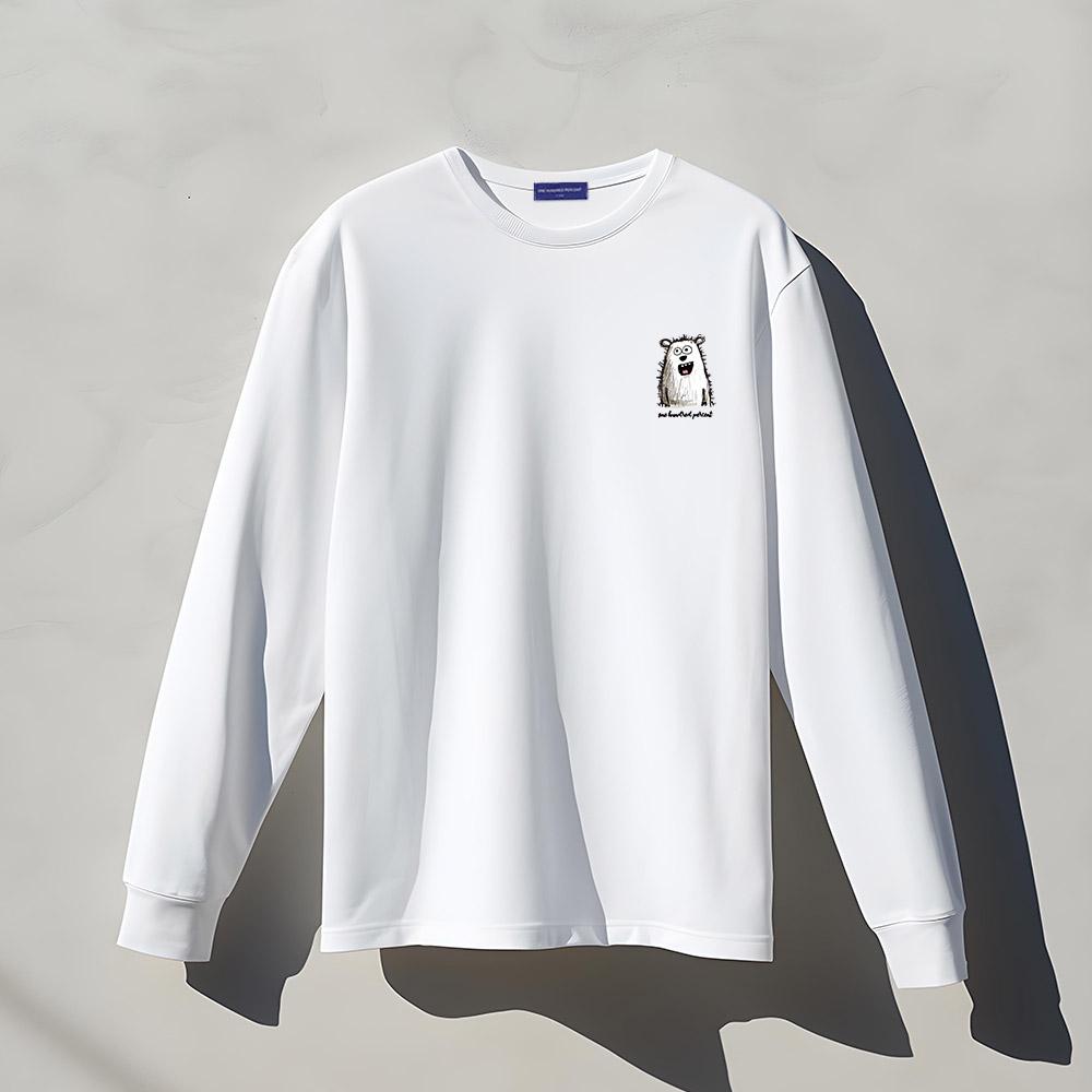 OHP Ohp X Harmonia My Dog Crew Neck Long Sleeve T-Shirt