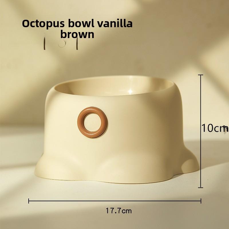 New Macaron-colored Elephant Leg Neck Guard Bowl Cat Food Bowl Cat Bowl Anti-knock Pet Bowl Food Utensils