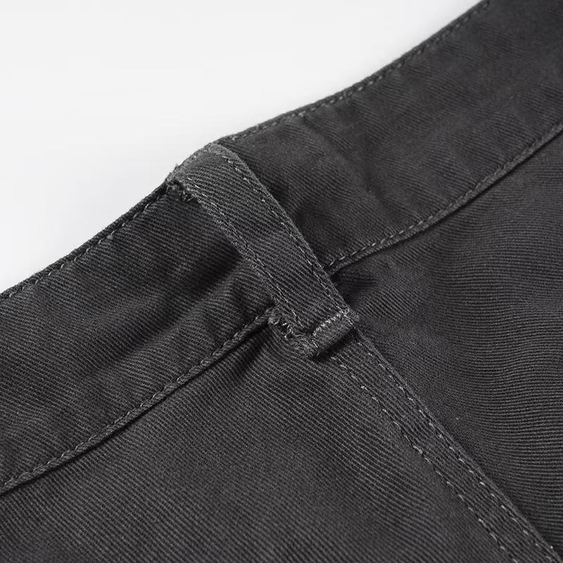 American Style Pocket Design Flare Workwear Jeans