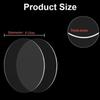 10Pcs 2MM Blanks Acrylic Circle Dis Transparent Transparent Disc  Cake Baking Decor