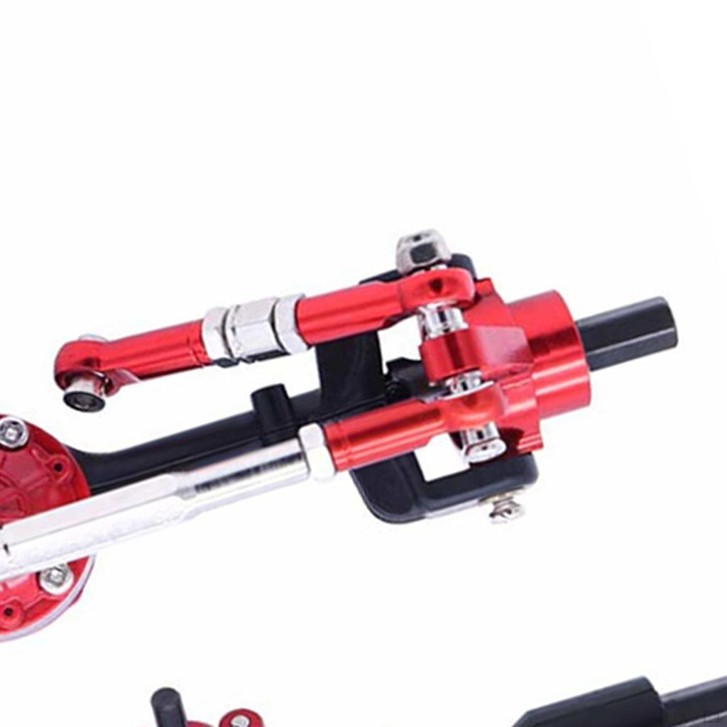 1/16 Front and Rear Axle Set Upgrade Parts for C14 B36 RC Model Truck Modification