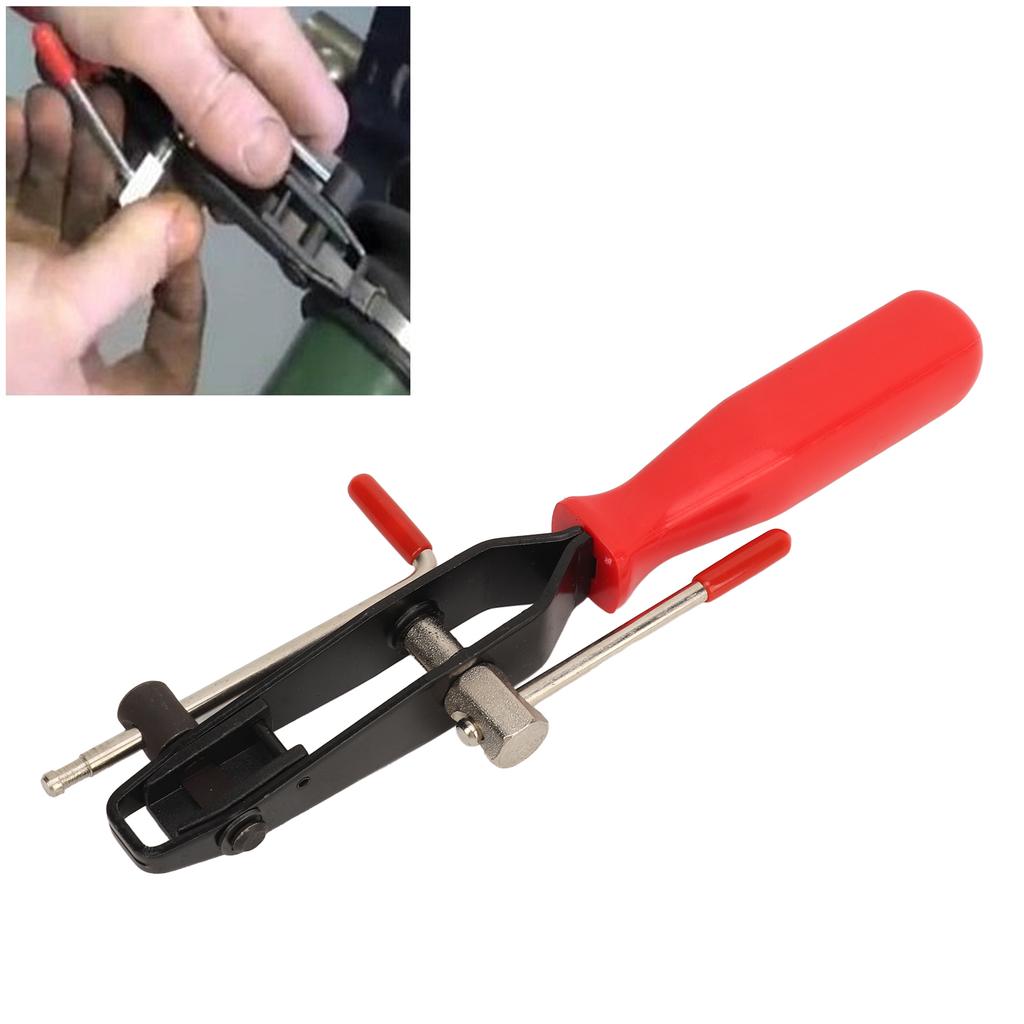 CV Joint Boot Clamp Pliers Ergonomic Labor Saving Rod Steel Plastic Auto CV Joint Ear Clamp Banding Tool