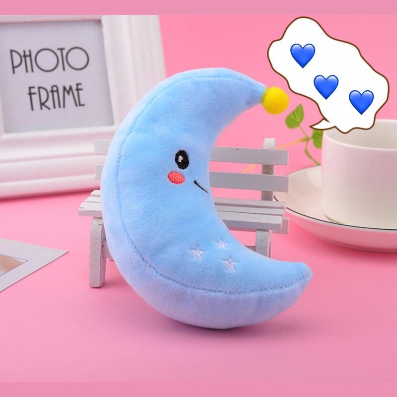 Kawaii 10cm Urocza Kreskówkowa Pluszowa Zabawka Gwiazda Księżyc Słońce Lalka Urocza Wypchana Piękny Prezent dla Dzieci Niemowlaka