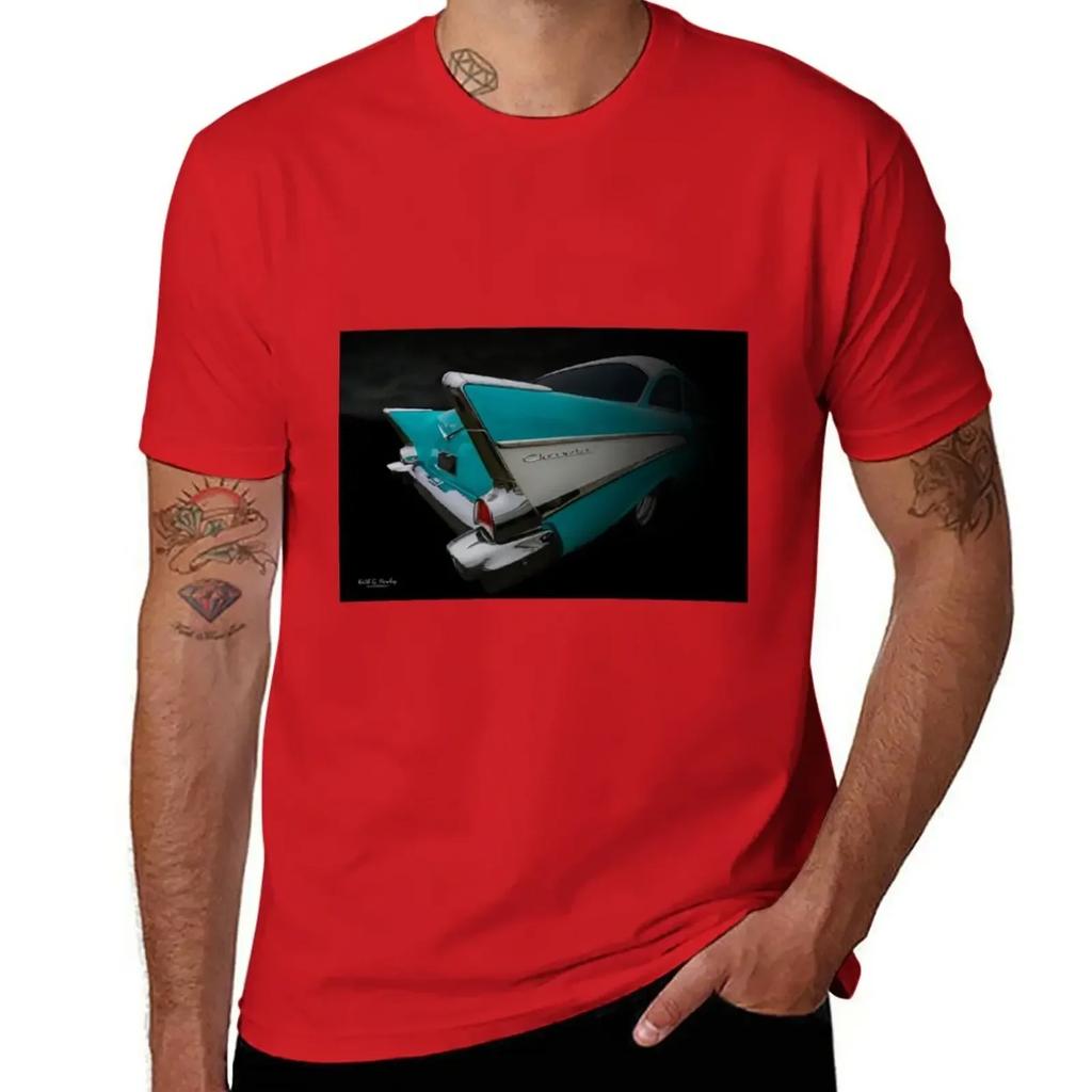 57 Fins Tshirt Tees Customs Design Your Own Blacks Unisexs Tall T Shirts