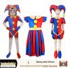 Amazing Digital Circus Pomni Clown Cosplay Jumpsuit Set