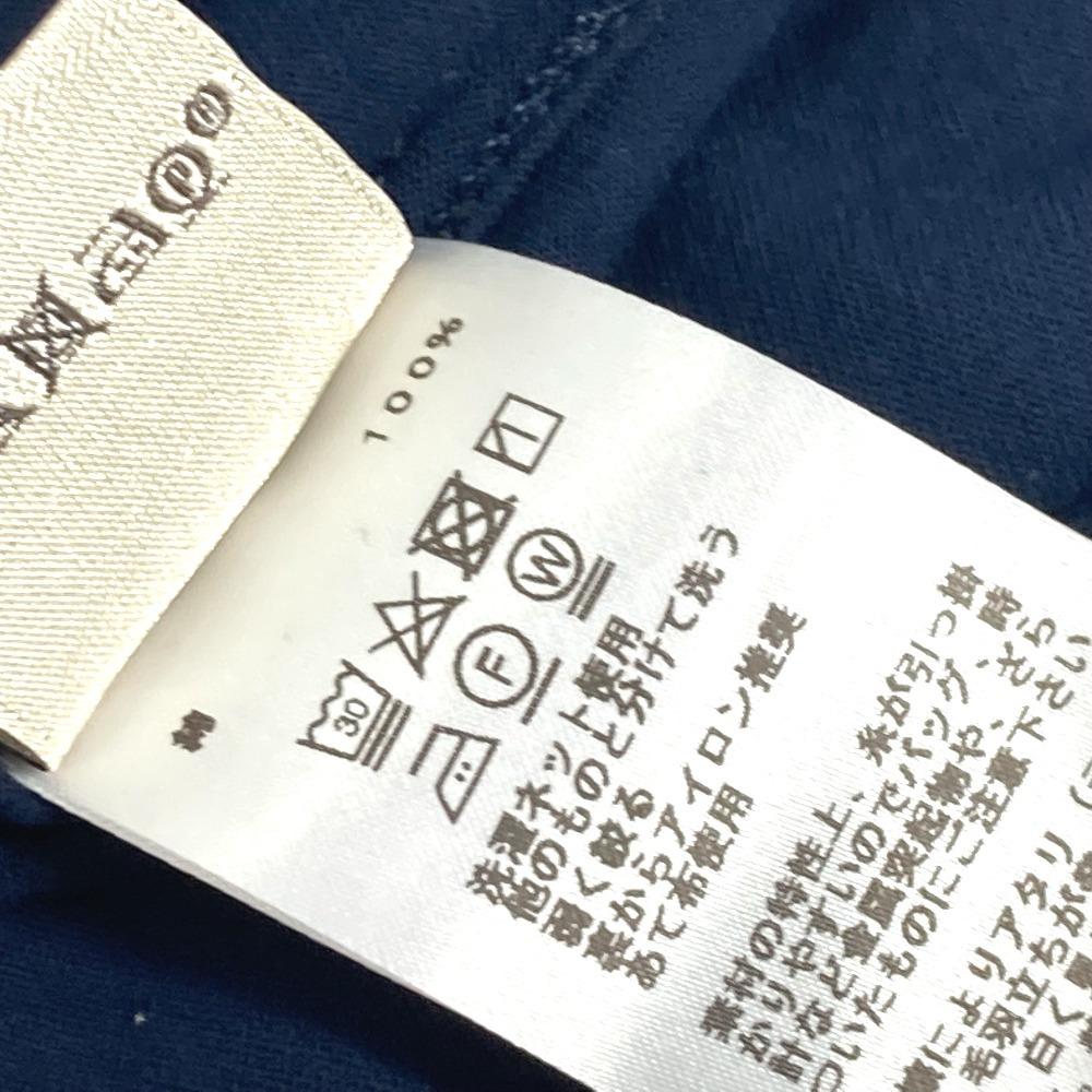 HERMES pocket apparel tops short sleeves Short sleeve T-shirt cotton Navy