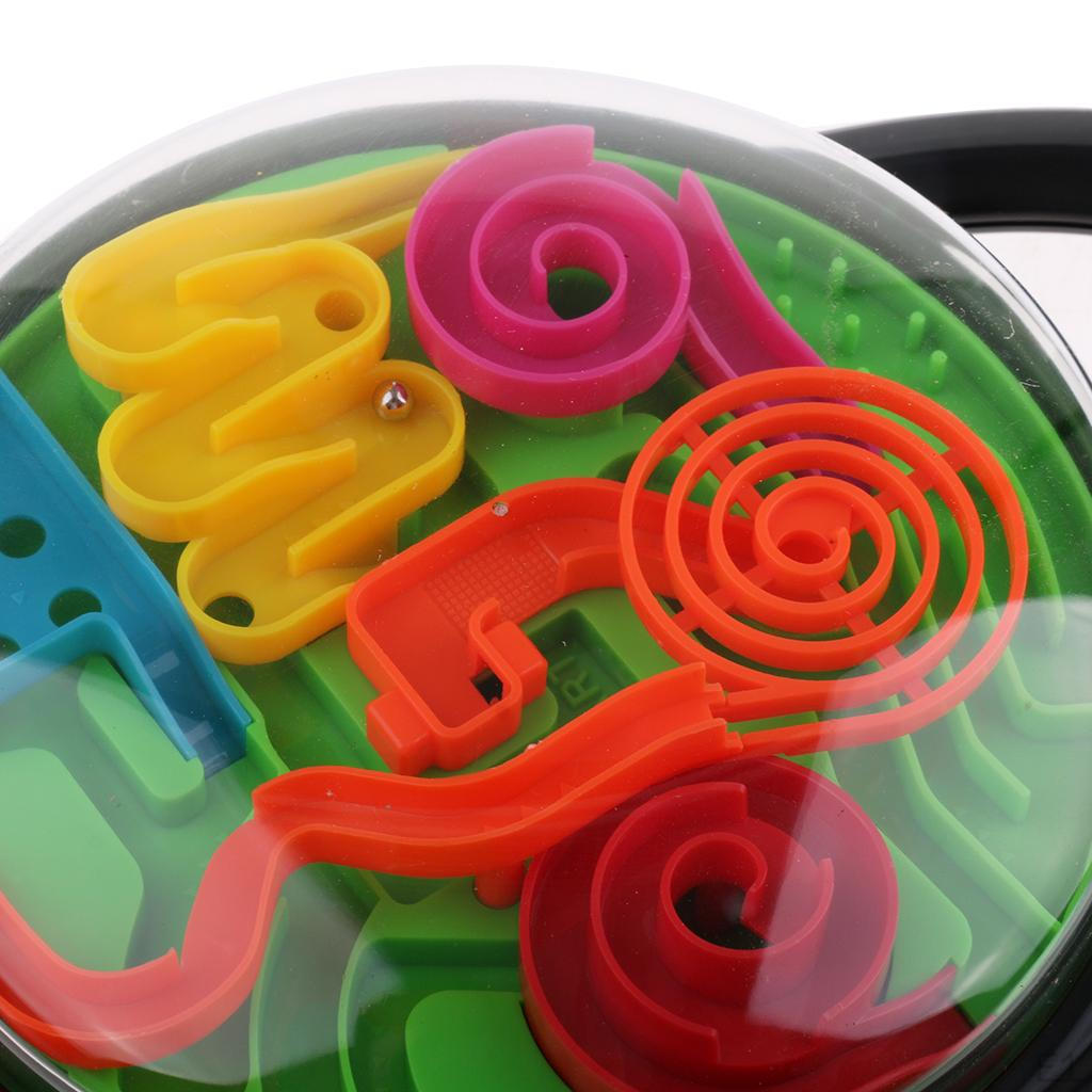 3D Maze Labyrinth Toy Ball Cube Puzzle For Kids Or Adults Logic Balance