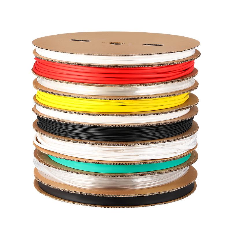 Colored PE Heat Shrink Tubing: 2x Insulating Wire Protection Sleeve