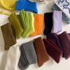 Thicken Mid-Calf Socks Warm Long Stockings New Knitted Socks  Daily Wear