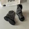 Fashion retro thick-soled two wear cool boots for women to wear in summer, new models for outer wear, versatile temperament sandals