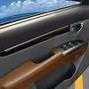 Leather Door Armrest Wrap for 06-12 New Santa Fe - 4-Piece Modification Set