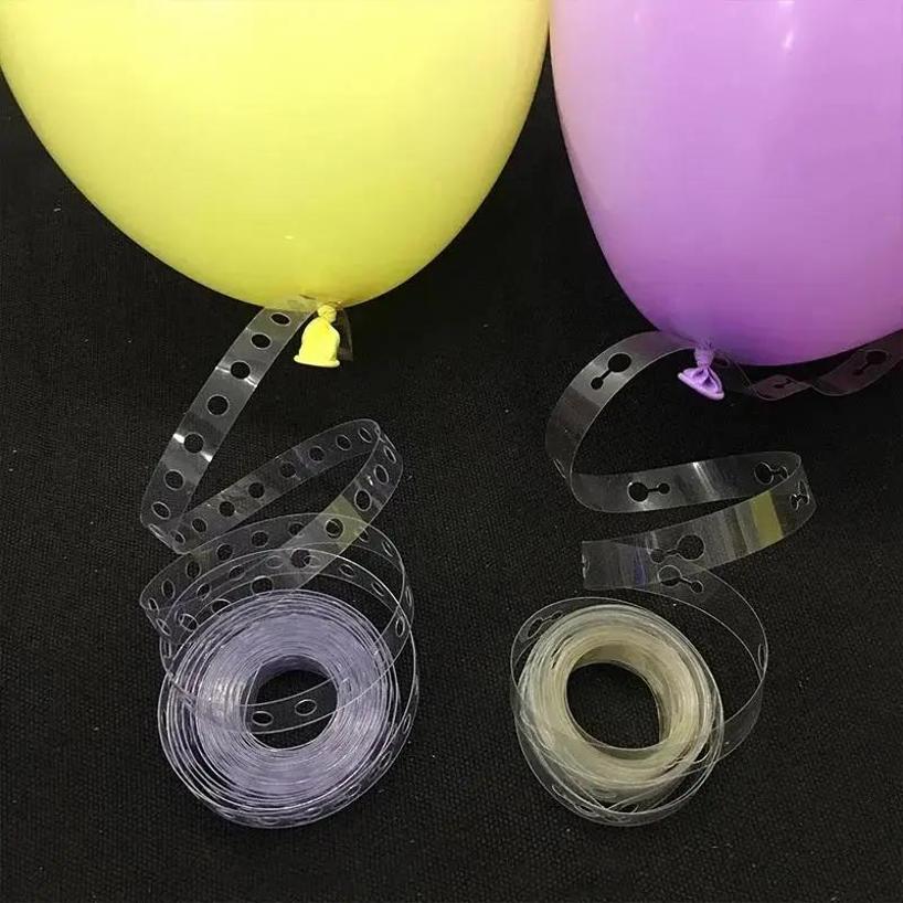 New 1pcs Balloons Modeling Tool Plastic Balloon Chain 5M Balloon Tie Tool Birthday Wedding Party Decor Balloon Seal Chain