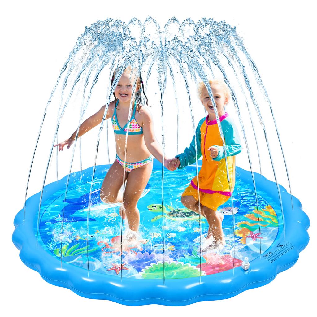 Round Water Mat Buy 1 Pc Durable Round Mat Water Mat Water Play Pad for Backyard ...