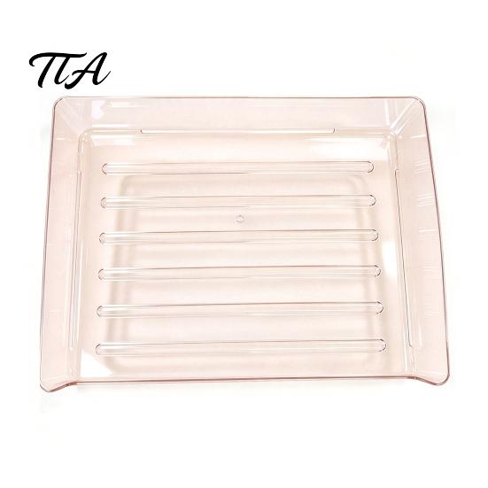 Desktop Stationery Storage Case Large Capacity Desk Organizer for Documents Files Letters A4 Paper Book Notes Mail, Clear File Sorter Stackable Tray,