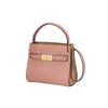 Tory Burch Lee Radziwill Detachable Shoulder Strap Snap Closure Mini Bag Women Shoulder Bags Pink 86384-664