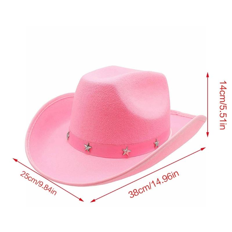 Cowboy Hat Fedora Cowgirl Hat For Bridal Party Bachelorette Party Hats Cowgirl Hat Bridal Party Props
