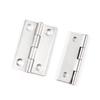 Miniaturowe płaskie zawiasy ze stali nierdzewnej do drzwi szafek drewnianych - rozmiary: 1, 1,5, 2, 2,5, 3, 4 cale