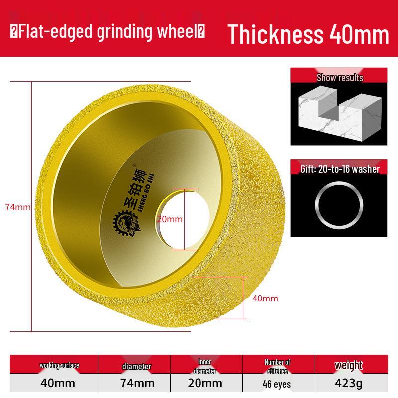 Taichung Diamond Grinding Tool for Marble, Quartz, and Tile Polishing and Trimming